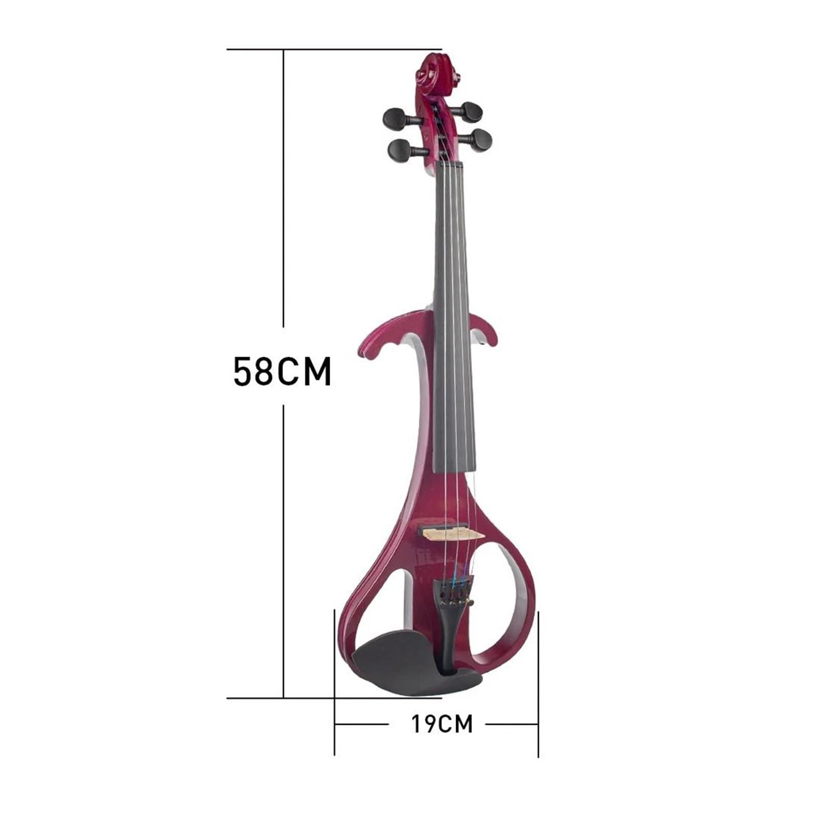 Profesjonalny Instrument Strunowy Skrzypce Pełnowymiarowe Korpus Z Litego Klonu Z Zestawem Akcesoriów Instrumenty Strunowe Skrzypcowe