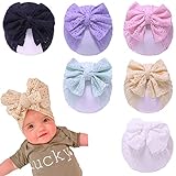 ❤ Los bebés Turban sombreros son tejidos de algodón, resistente y cómodo. Estos sombreros se pueden lavar a mano solamente, no es adecuado para el lavado de la máquina o de fregado pesado.