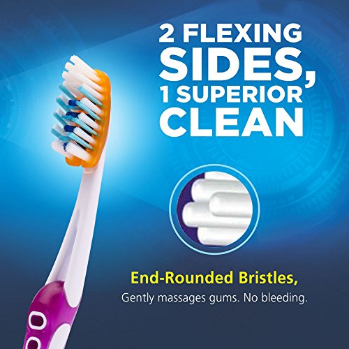 Image of Oral B Pro-Health Smart-Flex Adult Manual Toothbrush - 2 Pieces (Soft,Blue)
