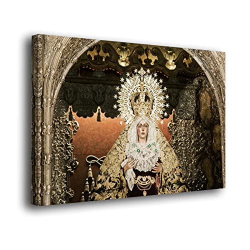 Genérico Cuadro Lienzo Canvas Virgen Esperanza Macarena de