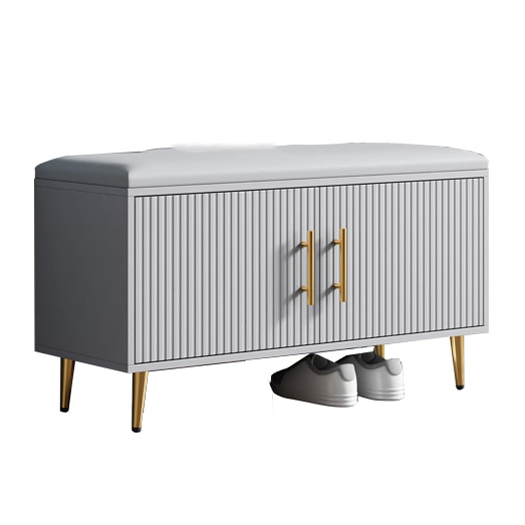 Armoire à chaussures avec banc intégré pour entrée ordonnée
