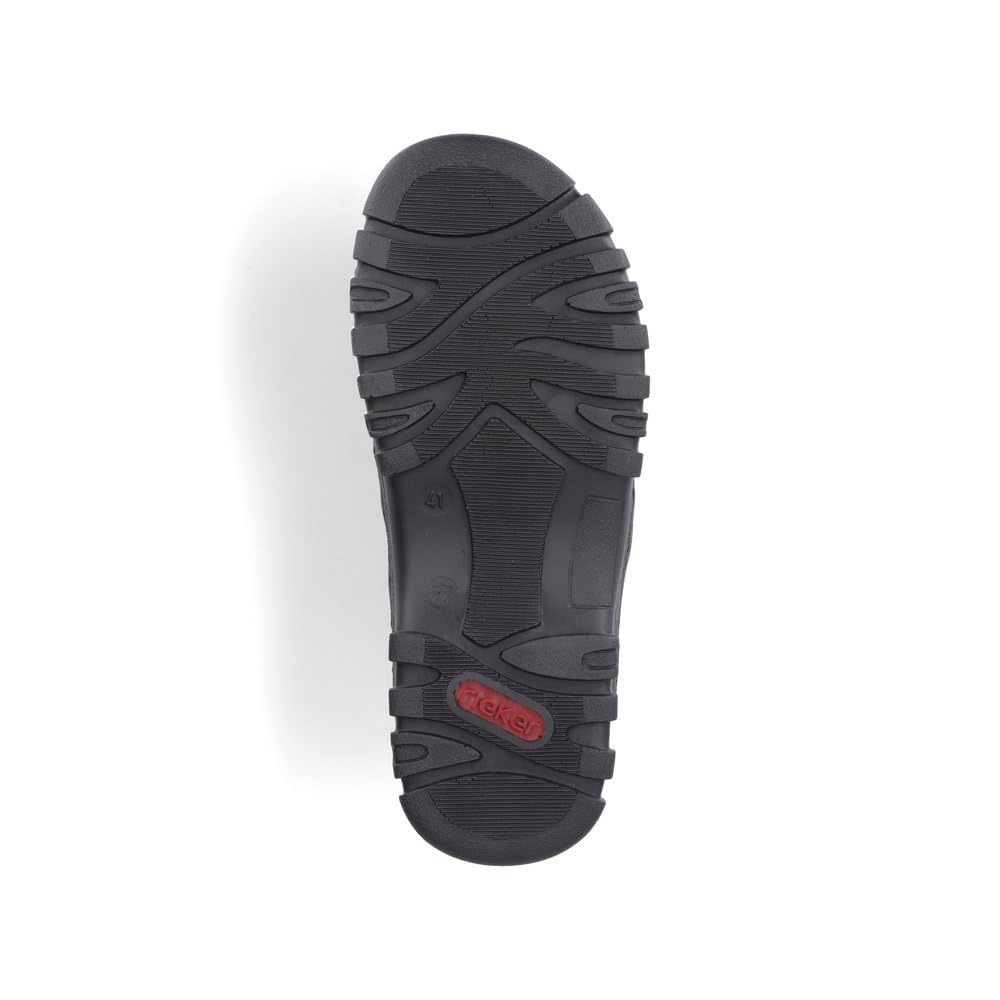 Rieker Herren Sandalen Trekkingsandalen schwarz schwarz