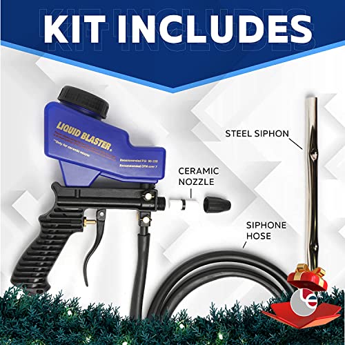 Le Lematec Zn312E-3 3/8" Desiccant Filter And As118 Premium Sandblaster Bundle #TOP5