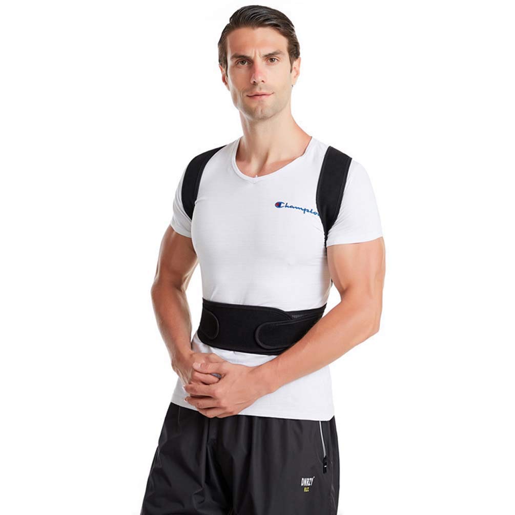 Multar Corrector de Postura Espalda; Soporte de Espalda y Columna Lumbar; Aliviar el Dolor de Espalda y Hombro; Ajustables; corrección de Postura Unisexo, XL, XL