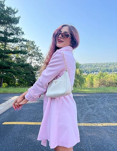 image for Zeagoo Womens Coat Basic Essential Winter Warm Wool Blend Coats Lapel 