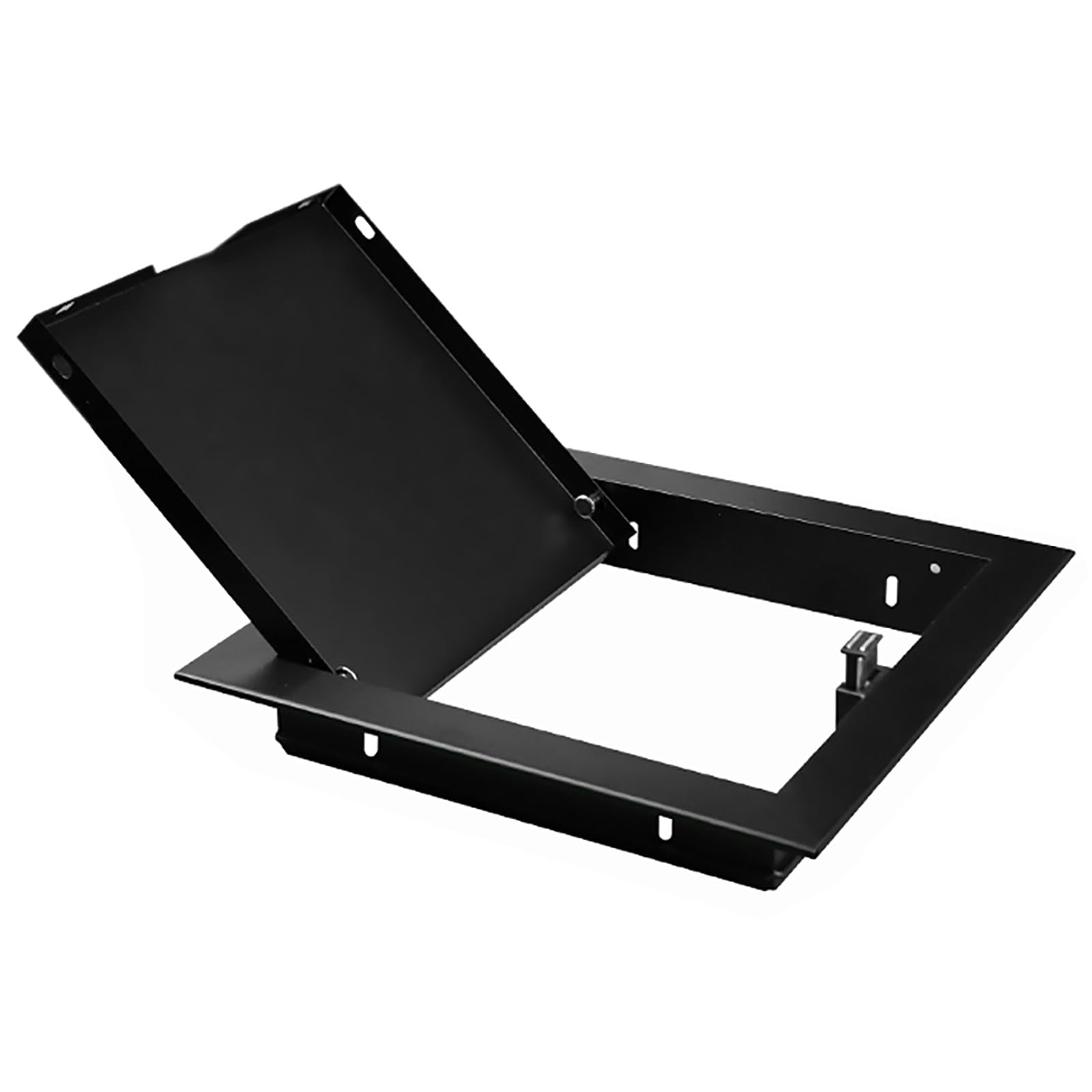 Qlxiaoia Black 1Pc Aluminum Access Panel For Drywall - Press Wall Hatch Access Door For Plumbing & Service Access(,10X10in)