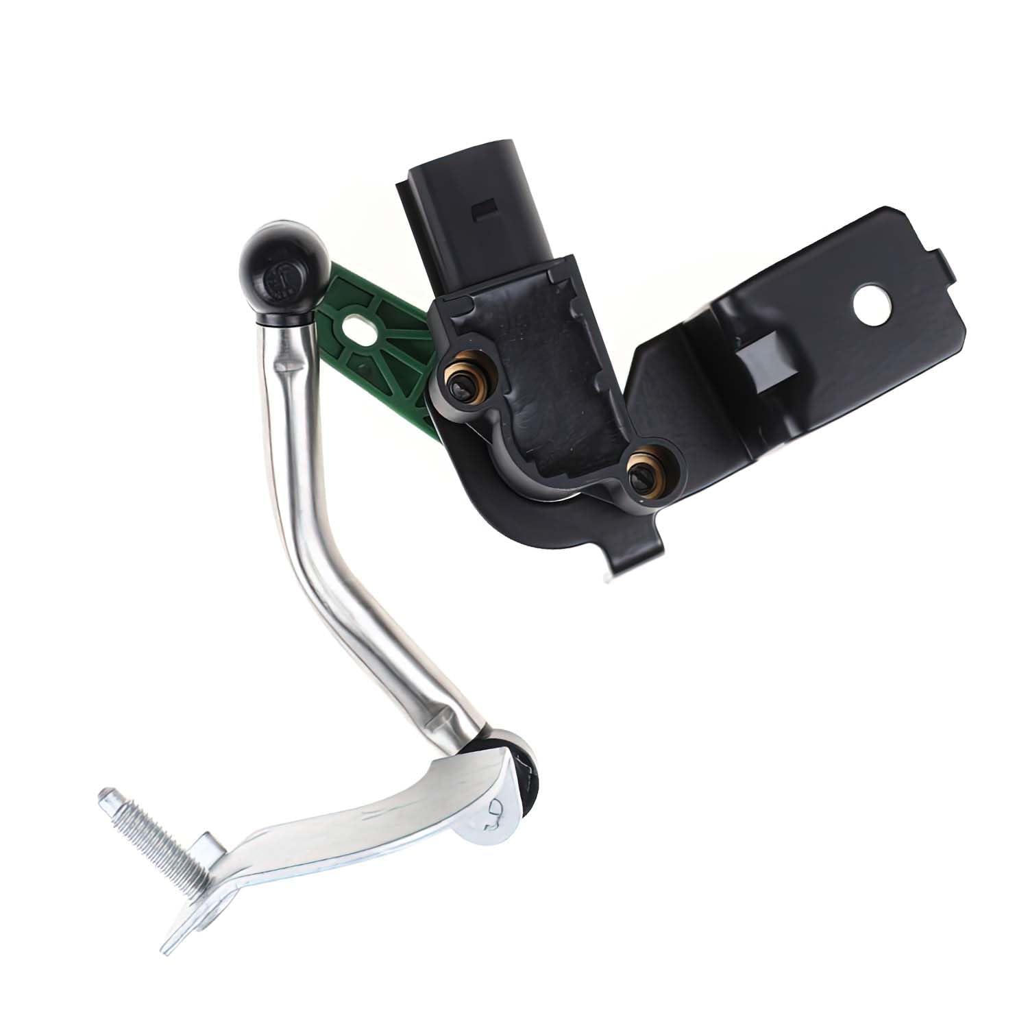 Niveausensor Vorne Links, Sensor Leuchtweitenregulierung, Niveausensor Lichtbreitesensor, 3c0412521b, Scheinwerfer-Levelsensoren, Niveausensor Luftfederung Leuchtweitenregelung q3