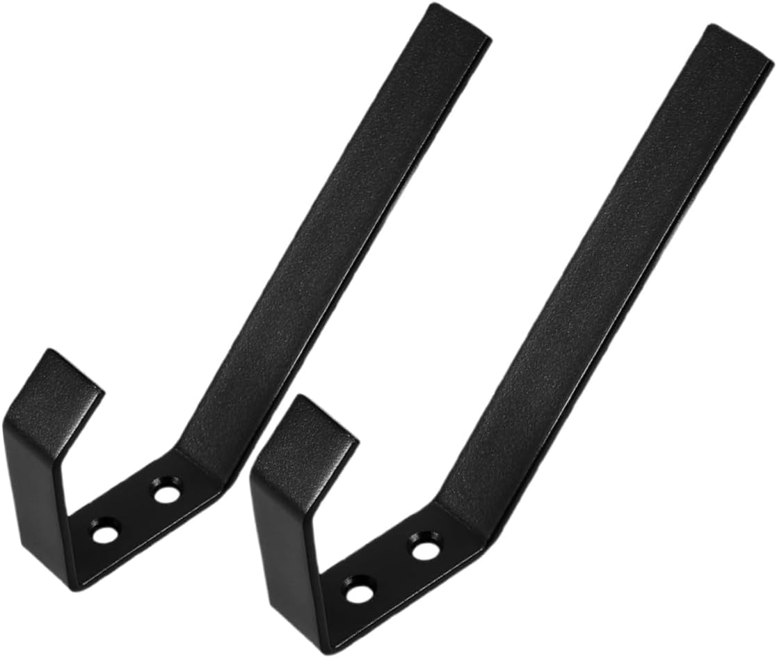 2PCS Wall Mount Hooks Sturdy Stainless Steel Holder for Helmets Hats and Accessories Multifunctional Storage Rack for Coats Bags and Gloves