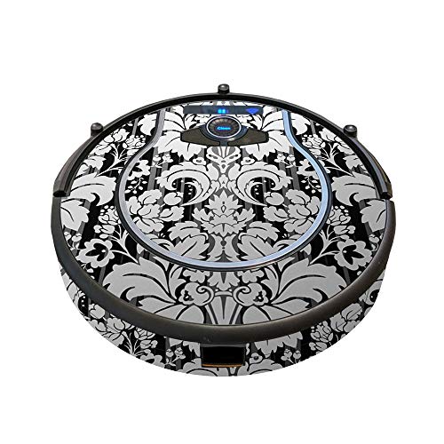 Image of MightySkins Skin Compatible with Shark Ion Robot 750 Vacuum Minimal Coverage - Floral Retro | Protective, Durable, and Unique Vinyl wrap Cover | Easy to Apply, Remove | Made in The USA