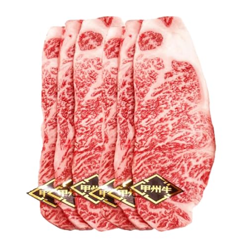 [A4ランク] 甲州牛 ロースステーキ 200g×6枚 国産 肉 牛肉 和牛 牛 ステーキ ロース 牛ロース
