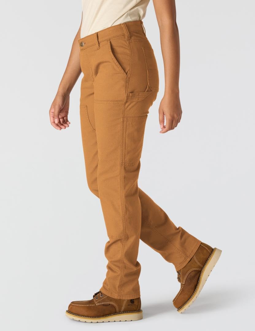 Carhartt Womens Rugged Flex Relaxed Fit Canvas Double-Front Pant - Image 4