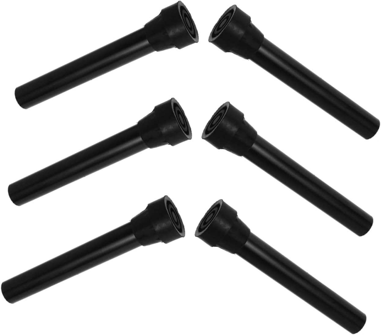 6pcs Trampoline Leg Replacement Skid Resistant Trampoline Leg Covers Stable Pad for Quiet Bouncing