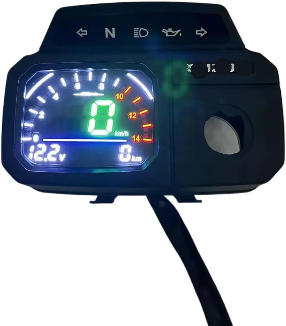 Motobike Meter Motorcycle Speed Meter Digital Meter Gauge Digital Dash Cluster for AX100 MAX100 AX100R Motorbike odometers