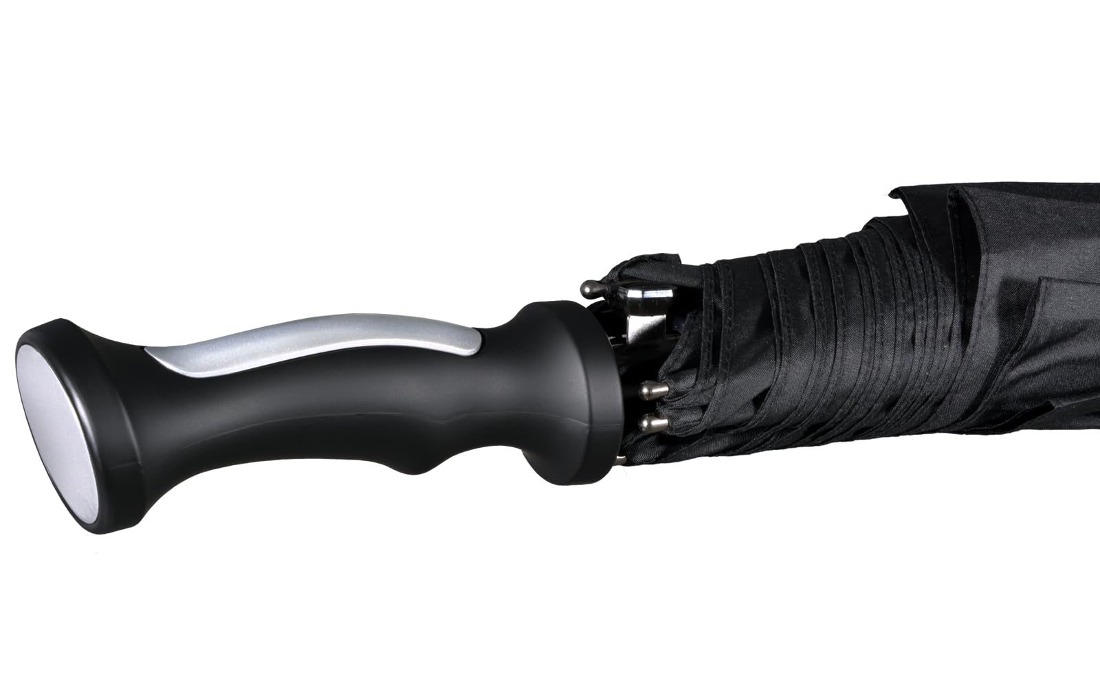 iX-brella 130 cm XXL Fiber-Golfschirm Automatik doppeltes Dach mit Ventilationsbezug