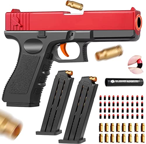 Soft Bullet Toy Gun - Squirt Boys Girls Toy Guns,Shell ejecting Soft Bullet Toy Gun,