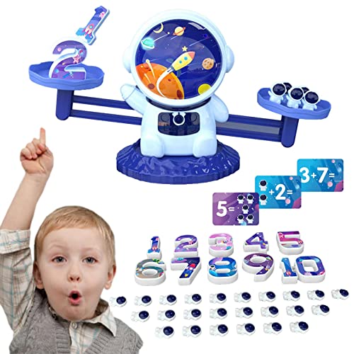 tacery Genial Juego de Contar matemáticas,Astronauta Juguetes educativos Juego de matemáticas Niños Niñas - Herramienta de Aprendizaje para niños Cool Math Educational, Juego de matemáticas Cover