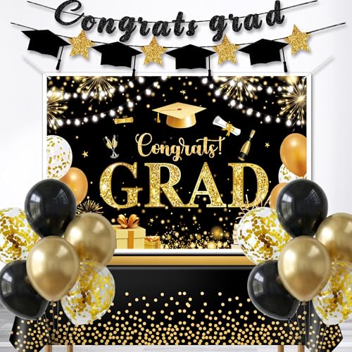 16PCS Graduation Party Decorations and Congratulations Decorations for Graduation...