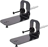 Qzanyee Life Black Wall Mount Bracket for Samsung Soundbar HW-Q60B HW-Q600B HW-B650 HW-N950 HW-S40T HW-S41T HW-S60T HW-T400 HW-T420 HW-T450 HW-T50M/ZA HW-T550 HW-Q910B HW-Q930B Mounting Brackets
