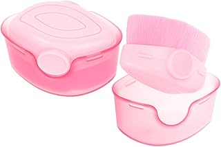 Homoyoyo Juego de 2 brochas de base portátile...