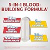 Iron Supplement for Women & Men, with Vitamins C, B6, B12 & Folate for Iron Deficiency, Blood Building & Energy Support, Stomach Friendly, Better Absorption, Non-GMO, No Gluten, 180 Vegan Caps