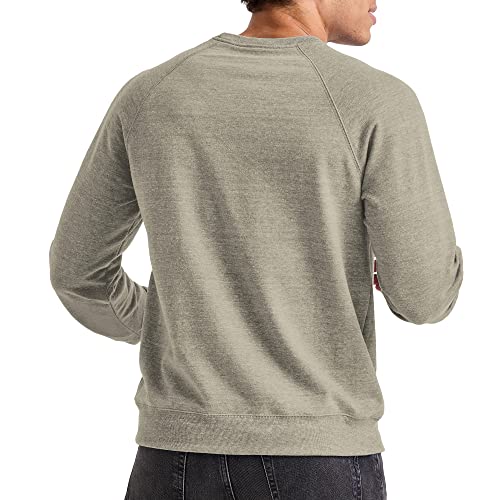 Hanes Originals Men's French Terry Sweatshirt, Tri-Blend Crewneck Sweatshirt for Men2