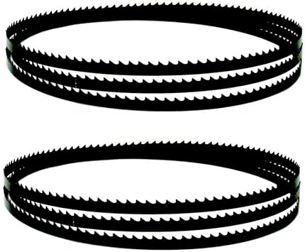 Bandsaw Blades 2pcs 2320x12.7x0.5mm Bandsaw Blades 3 4 6 10 14 TPI Carbon Band Saw Blade for Zubr -305, TC-SB 305 U3TPI