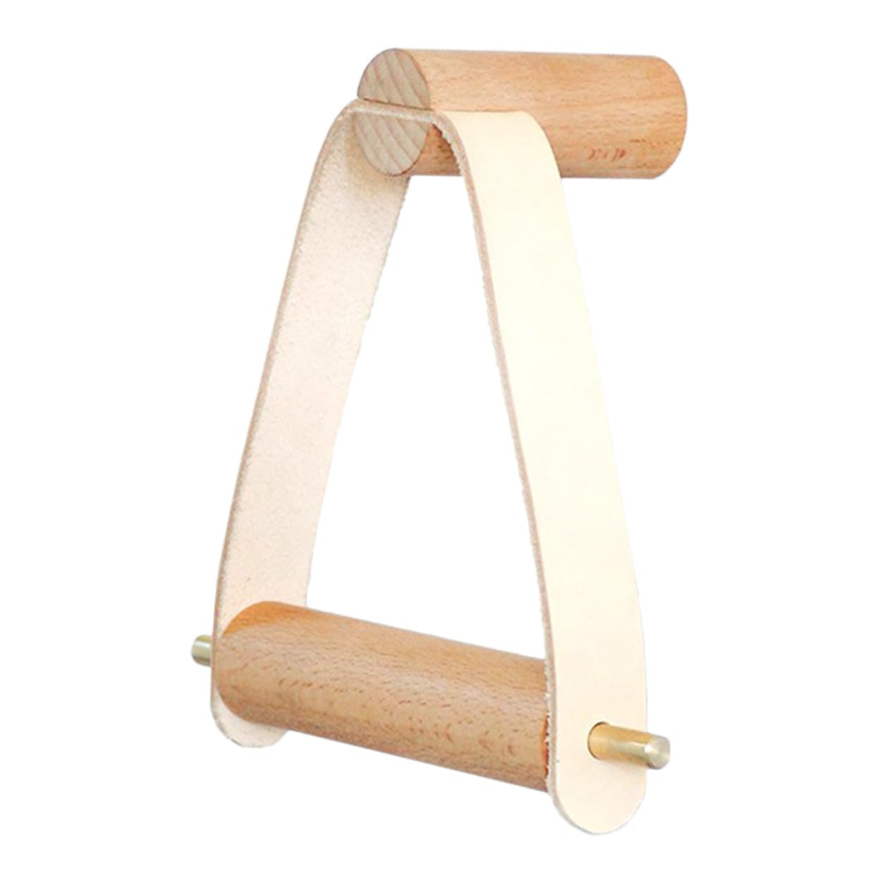 DOITOOL 3 Piezas Soporte Higiénico de Madera con Colgador de Pared Diseño Rústico y Práctico para Baño y Cocina Almacenamiento Compacto para Toallas