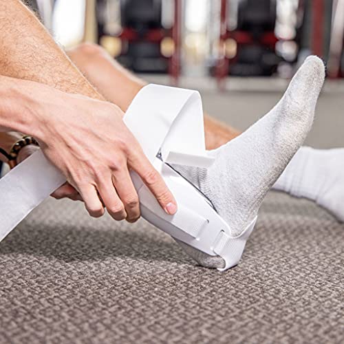 Strictlystability Gel Ankle Support Brace Stabilizer With Air And Cold Therapy For Sprains And Inflammation (White) #TOP6