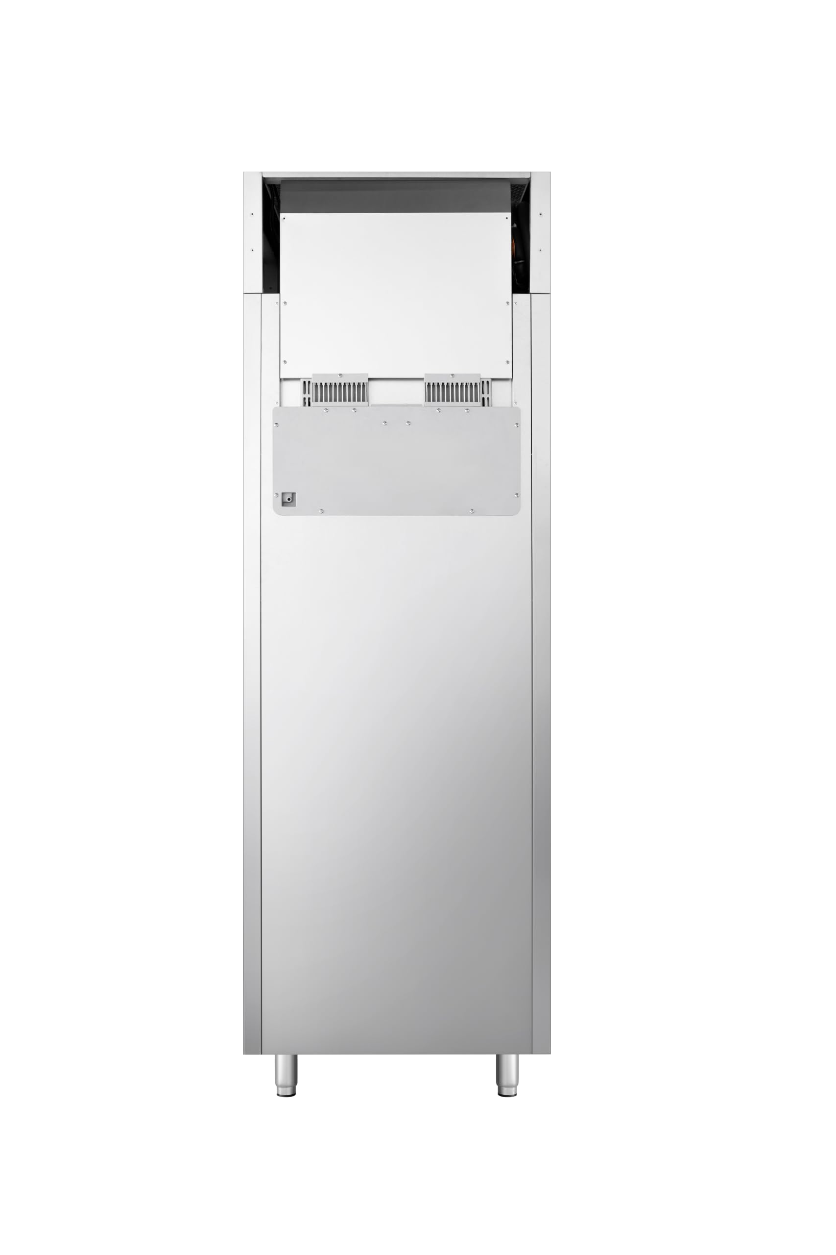 METRO Professional Congélateur Armoire GFR3700, Argenté, 430 L, Acier Inoxydable, 65,4 x 80,5 x 206 cm, Dégivrage Automatique