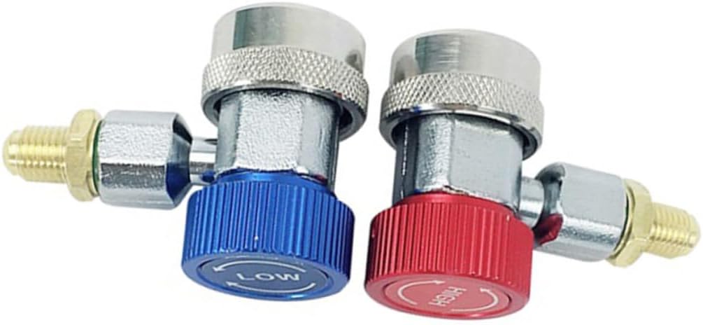 Air Conditioning Adapter Full Copper Quick Connect Car A/Connector for Easy Maintenance
