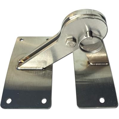 Stainless Lid Hinge Kit compatible with Weber Smokey Mountain Grill 18.5 22.5 quick release