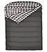 TETON Sports Fahrenheit Mammoth Queen-Size Double Sleeping Bag; Warm and Comfortable; Double Sleeping Bag Great for Family Camping; Compression Sack Included