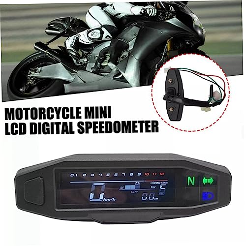 OUNONA 8 Unidades hodômetro velocímetro motocicleta sensor medidor carburador hodômetro velocímetro