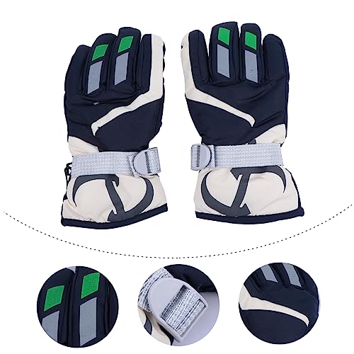 Toddmomy 1 Par De Luvas De Inverno Para Crianças Luvas De Esqui Para Crianças Luvas De Inverno Para