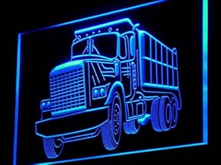 ADVPRO i937-b Dump Truck Car Display Bar New Gift Light Sign