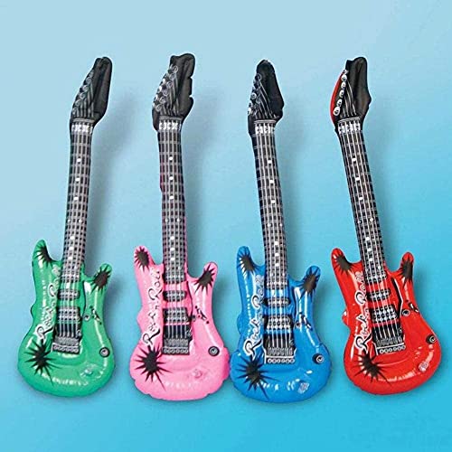 GIVBRO Opblaasbare gitaar voor kinderen Party Accessoires Opblaasbaar Speelgoed - Opblaasbare Pool Toys, Opblaasbare… - Image 7