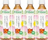 Fibee ミツカン ふわぁっと桃香る ルイボスティー 500ml×4本 | 腸まで届く 発酵性 食物繊維 腸活 イヌリン 無糖 ノンカフェイン フレーバーティー ファイビー