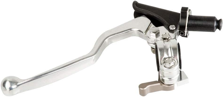 TUSK Quick Adjust Clutch Lever W/Hot Start Silver