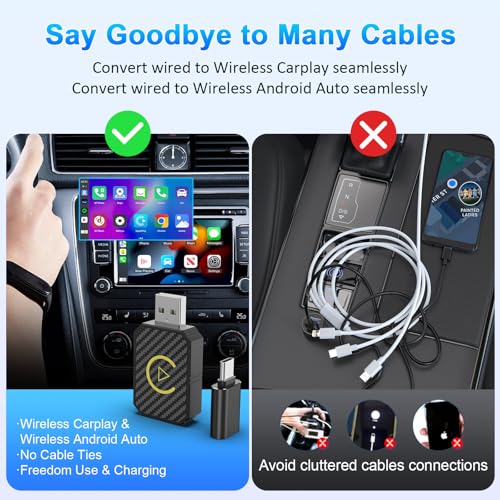 Quanlex Mini Android Auto Wireless Adapter & Carplay Wireless Adapter thumb #6