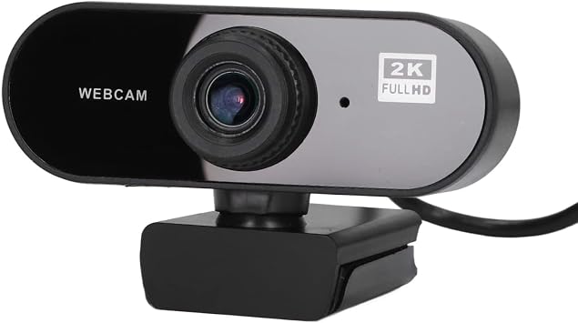 Coverzone WebCam 2K Full HD Conference Camera Built-in Microphone Chat Video Chat Broadcast Camera HD Video Web Camera 812