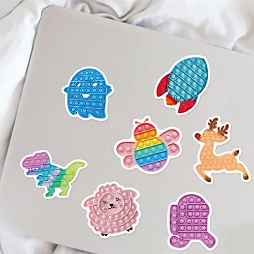 Zhongshun ZS-1123 50Pcs Pop Fidget Toy Stickers thumb #6