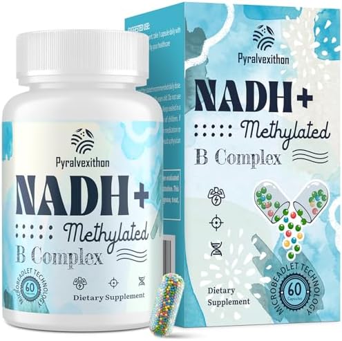 NADH Supplement with Methylated B Complex | High Absorption NAD+ ...
