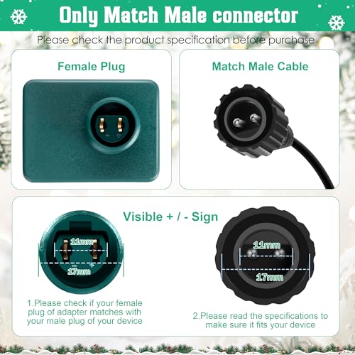 Image of 2 Pack 29V 18W LED Power Supply, UL Certification LED Transformer Replacement Class 2 Power Supply, Low Voltage Adapter US Plug for Christmas Tree Lighting, Holiday String Light