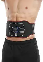 Tonificador Abdominal EMS Elétrico Modelador Muscular Ajustável Unissex - Tamanho G/GG