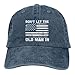 Generic Old Man Hats for Women Don't Let Old Man in Fashionable Hat, Navy Blue-3