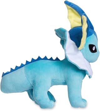 Pokemon Center: Vaporeon Poke Plush, 10 12 Inch