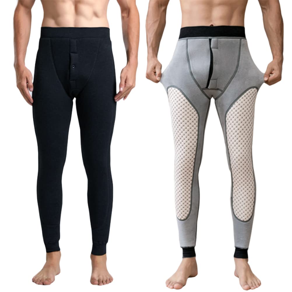 Pantaloni Termici Sportivi Strato Base Biancheria Intima Leggings Calzamaglia Uomo Invernale Abbigliamento Intimo Termico XXL-5XL
