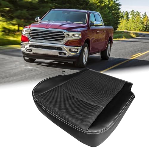 SEADEAR Driver Bottom Leather Seat Cover Fits for 2013-2018 Dodge...