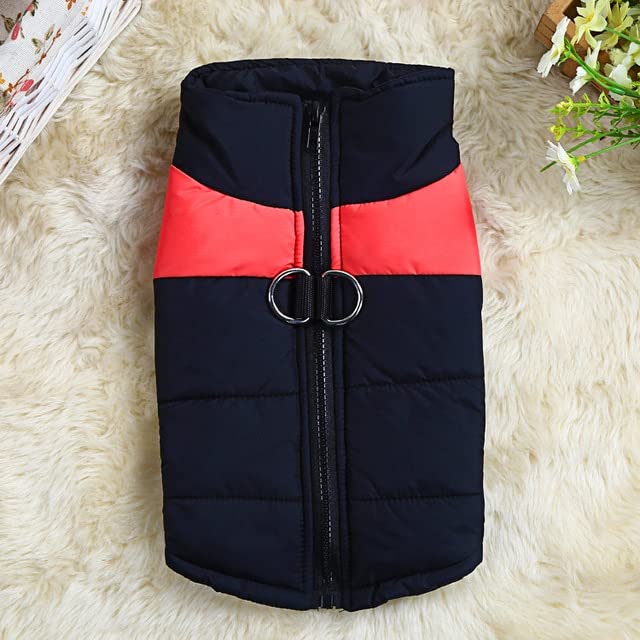 LUNYY Winter-Hundekleidung Haustiermantel Welpenjacke Französische Bulldogge Weste wasserdichte warme Kleidung für kleine große Hunde
