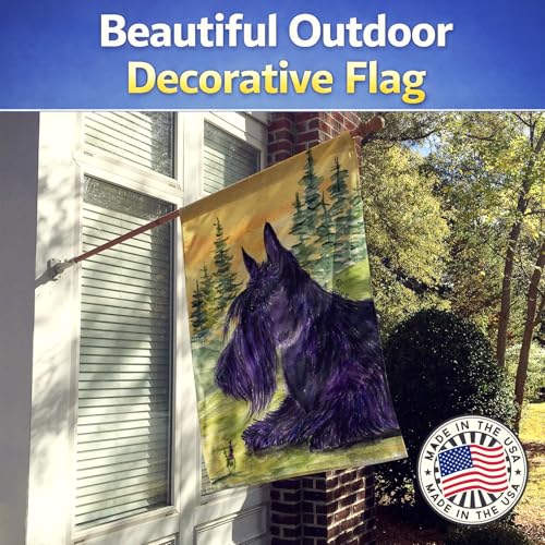 Scottish Terrier Flag drapeau de maison multicolore grand format toile extérieure SS8511CHF - 4
